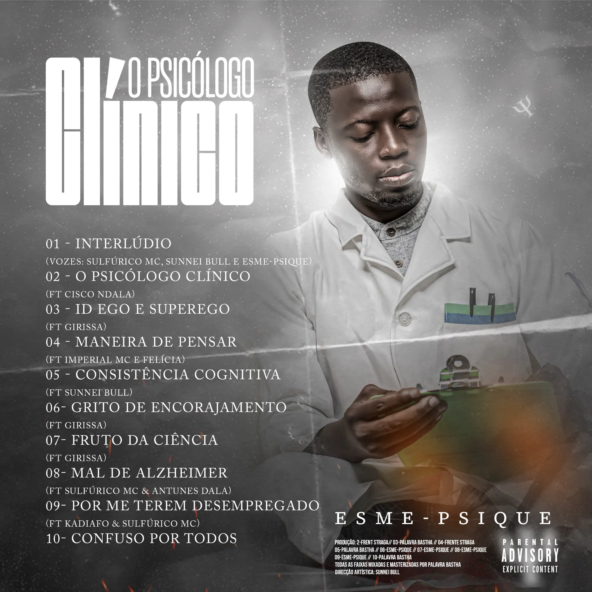 Capa Traseira do Álbum